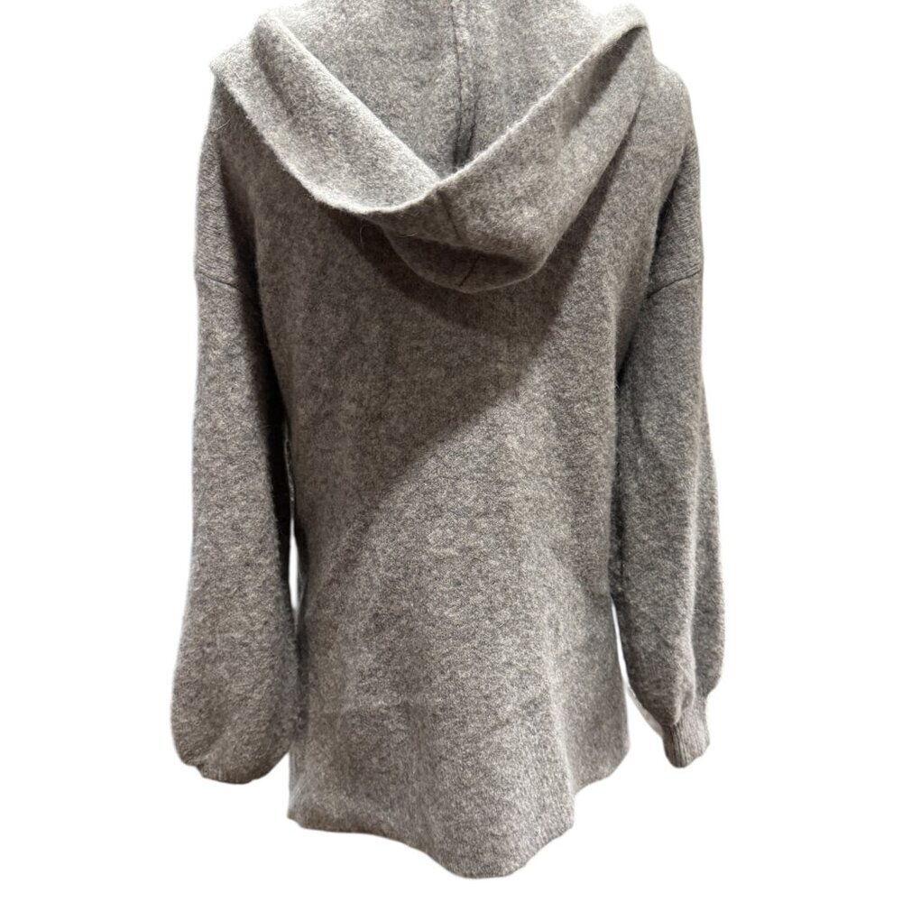 🧥 Beryll Vivi Cashmere Cropped Coat – Pebble Gray | One Size - Picture 9 of 9